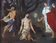 Pierre Puvis de Chavannes The Beheading of Saint John the Baptist oil on canvas